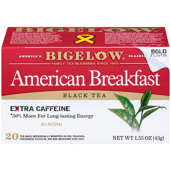 Bigelow Black Tea American Breakfast · Té · 20 pzas