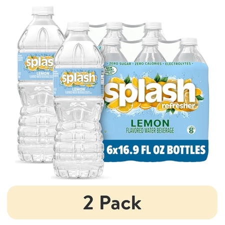 Splash Blast Lemon Water · Bebida · 2 botellas de 500 ml