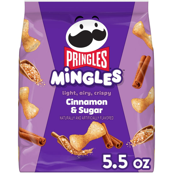 Pringles Mingles Cinnamon and Sugar Sweet · Papas · 156 g