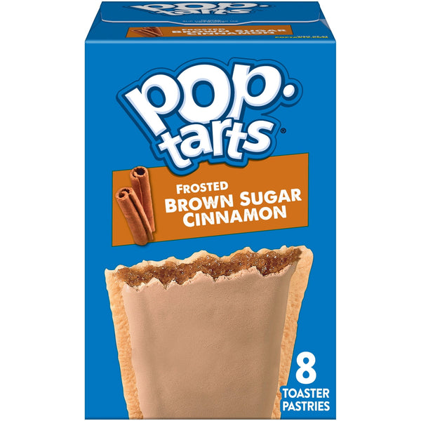 Pop-Tarts Frosted Brown Sugar Cinnamon · Pastelitos · 8 pzas