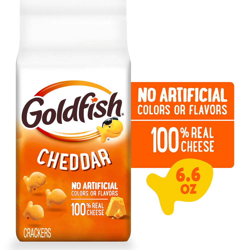Goldfish Cheddar · Galletas saladas · 187 g · bolsa