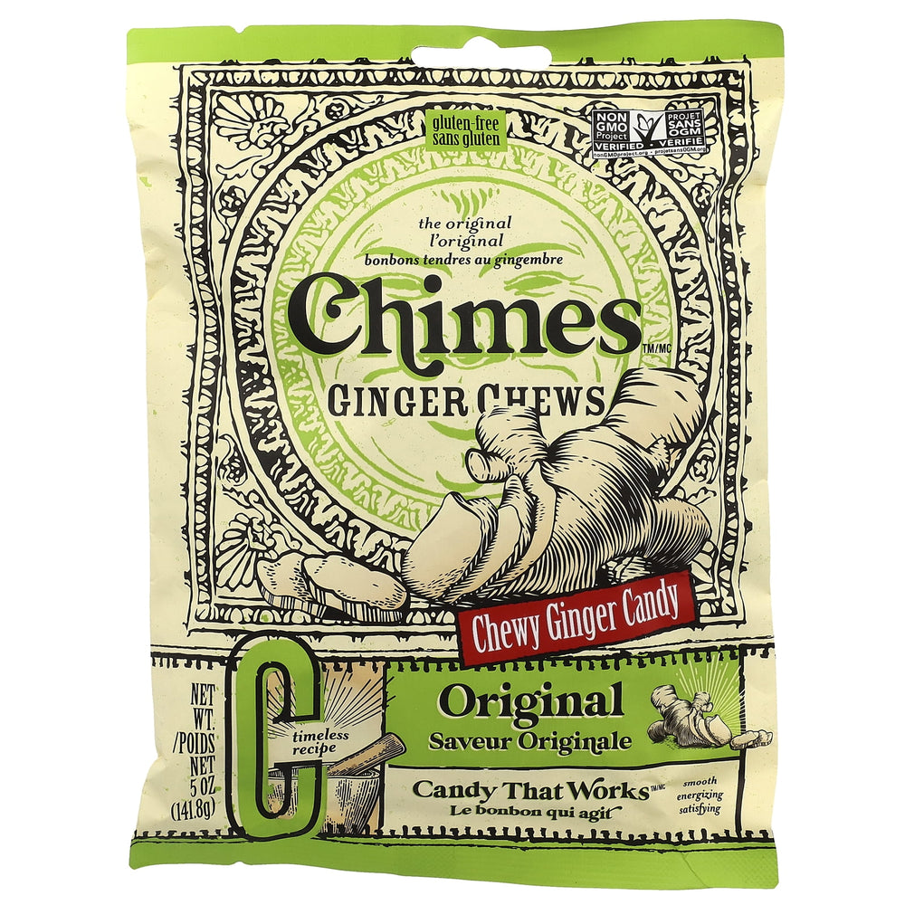 Chimes Original Ginger Chews · Gomitas · 142 g