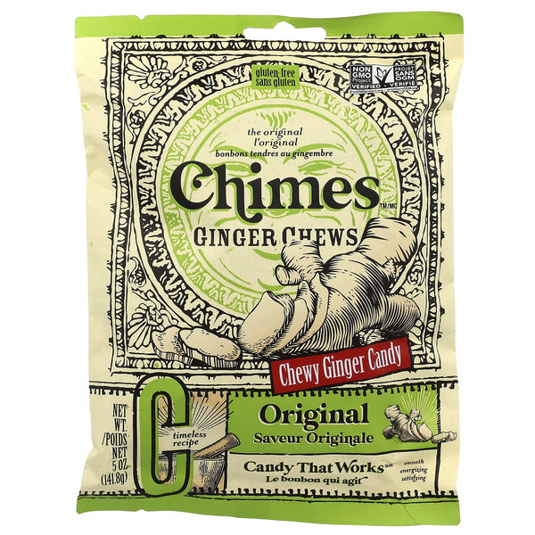 Chimes Original Ginger Chews · Gomitas · 142 g