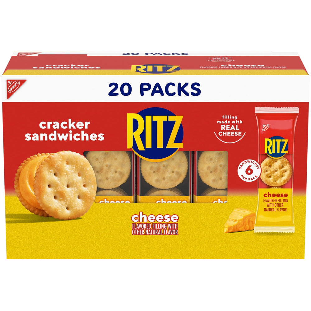 RITZ Cheese 20 · Galletas saladas · 20 sobres