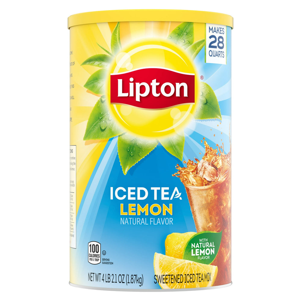 Lipton Lemon Black Tea Tea Mix 28 Quarts · Té