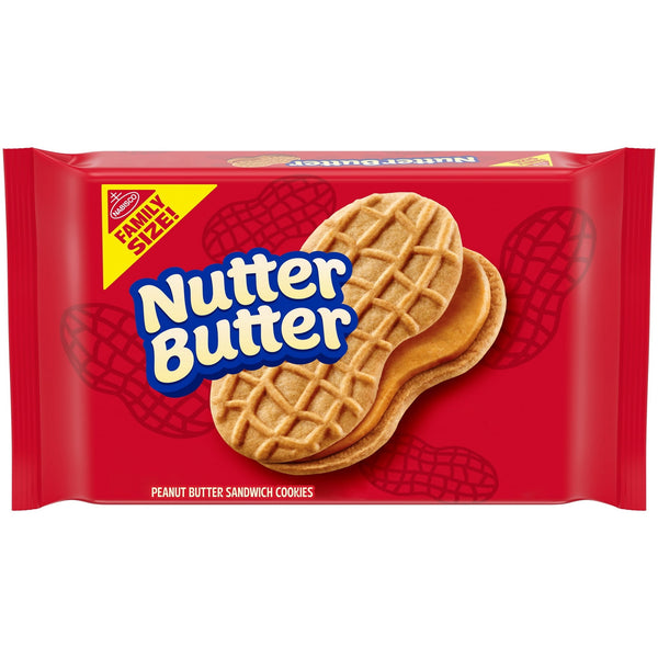 NUTTER BUTTER Peanut Butter · Galletas · 454 g · tamaño familiar