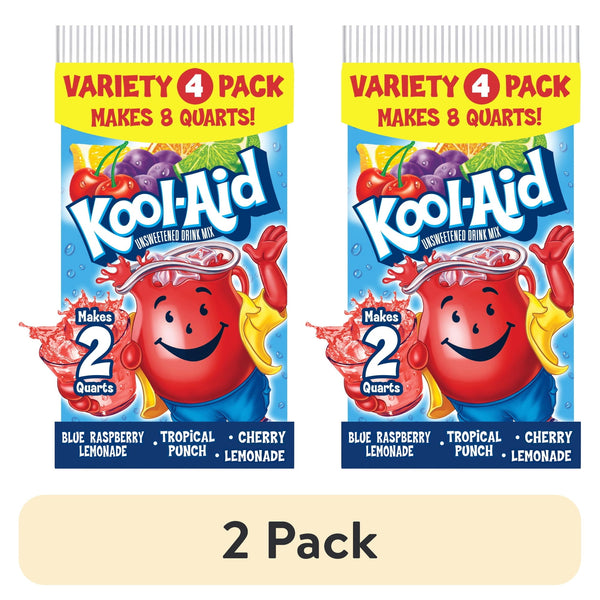 Kool-Aid Variety Pack Tropical Punch · Polvo para agua · 2 pack