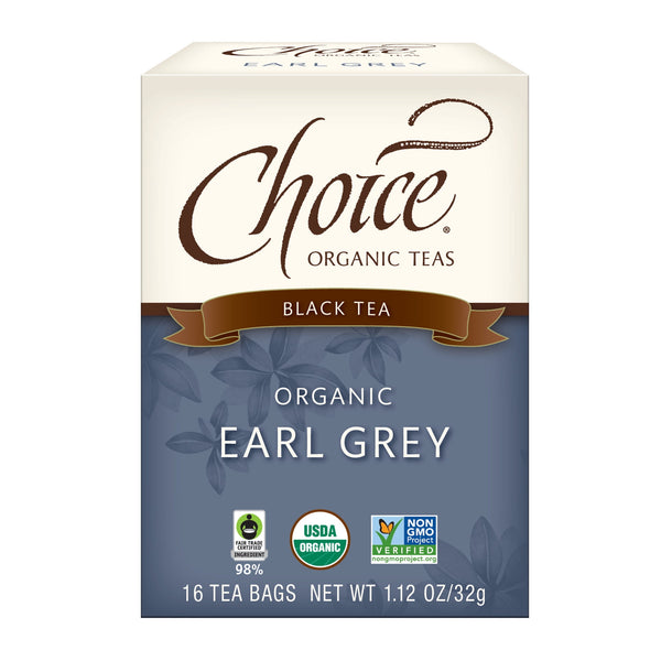 CHOICE ORGANIC TEA EARL GREY-ORIGINAL · Té