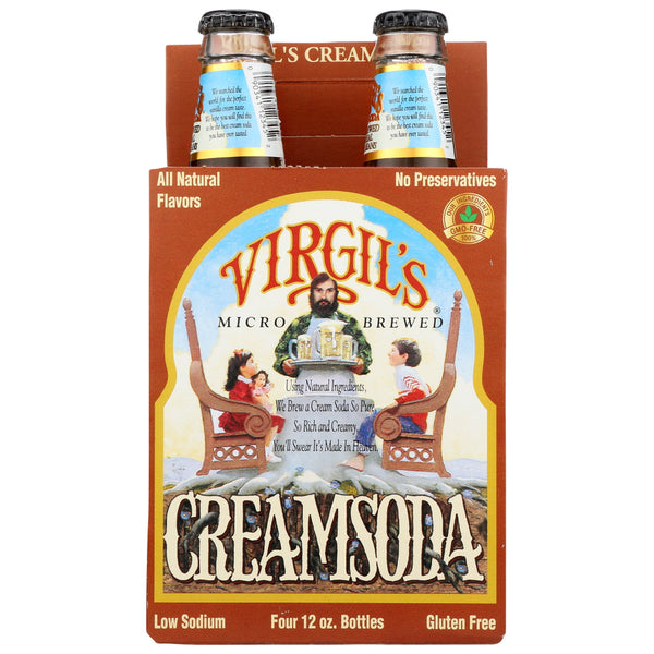 Virgil’S Micro Brewed Cream Soda 4 · Refresco · 355 ml