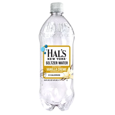 Hal's New York Vanilla Seltzer Water · Agua mineral · 1000 ml