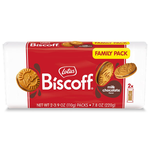 Lotus Biscoff Sandwich Chocolate Cookie 11p x 2 · Galletas