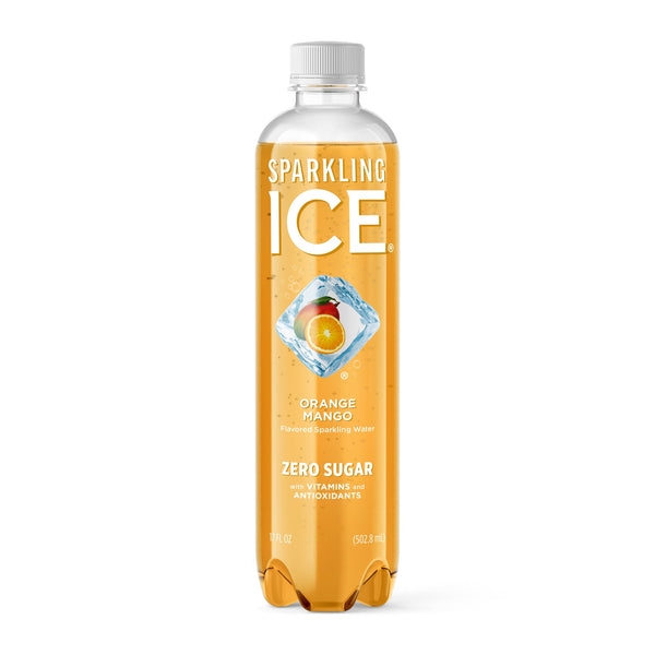 Sparkling Ice® Naturally Orange Mango · Agua mineral · 503 ml · botella