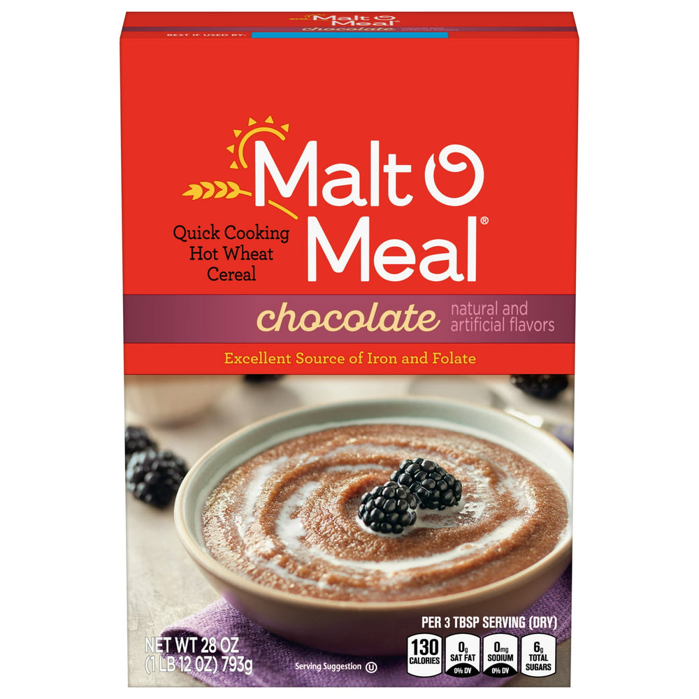 Malt-O-Meal Chocolate Hot Wheat Quick Breakfast · Cereal · 794 g · caja