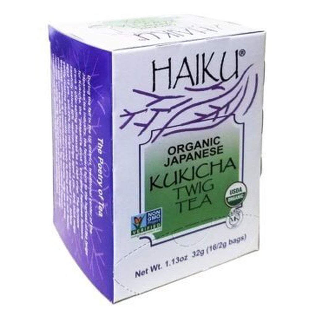 Haiku Organic Kuchika Twig Tea · Té · 16 pzas de 2 g