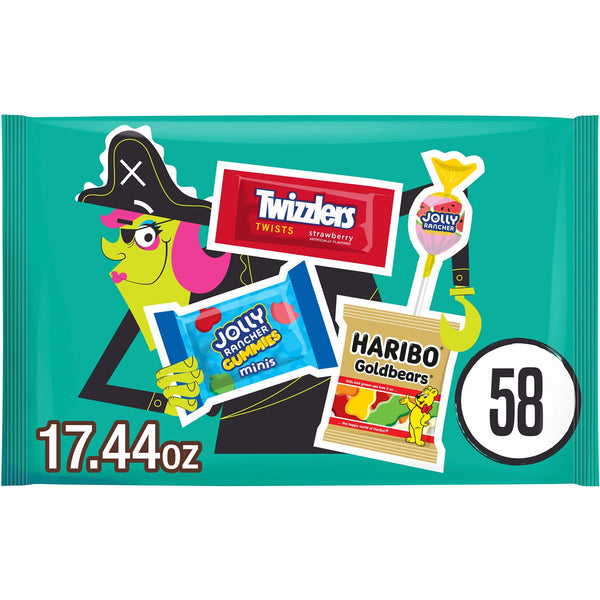 Haribo Jolly Rancher and Twizzlers ed · Caramelos · 58 pzas · 494 g