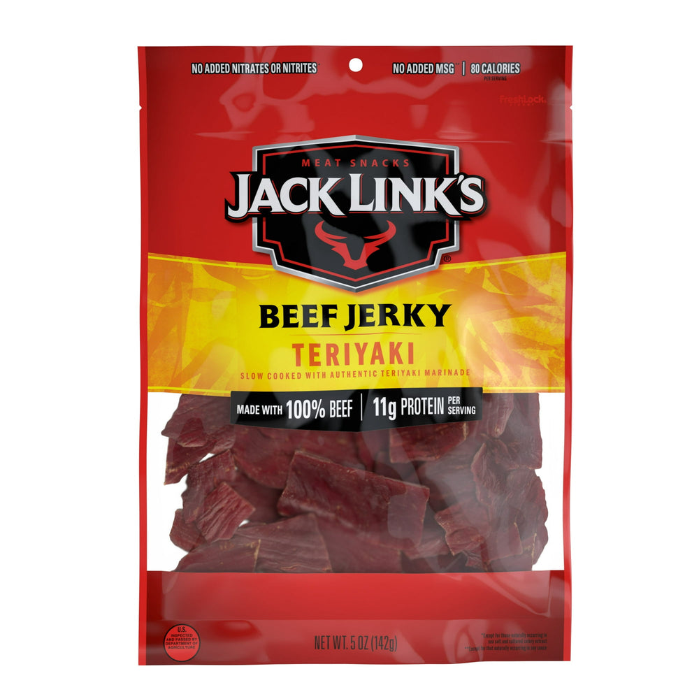 Jack Link’s Teriyaki · Carne seca · 11 g · bolsa