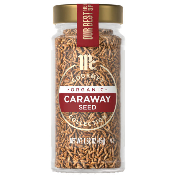 McCormick Gourmet Organic Caraway Seed · Surtido · 46 g · botella