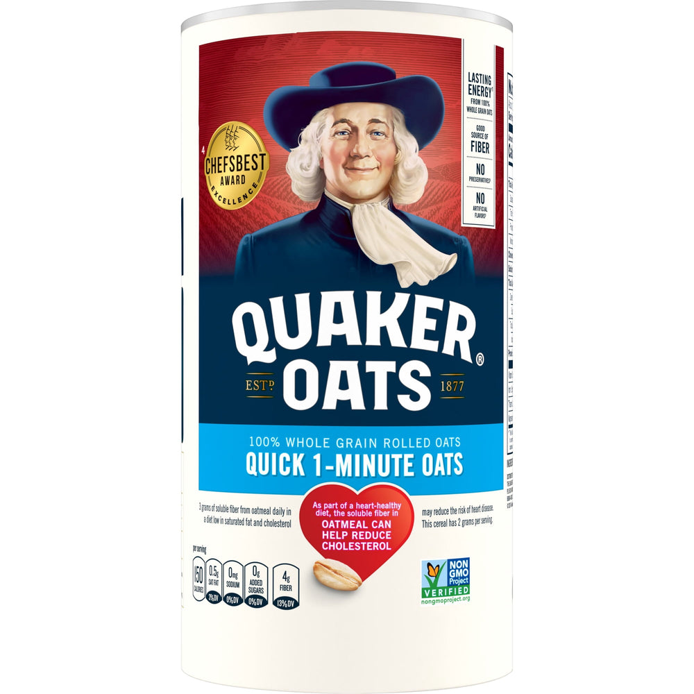 Quaker Oats Quick 1-Minute Instant Oats · Cereal · 510 g