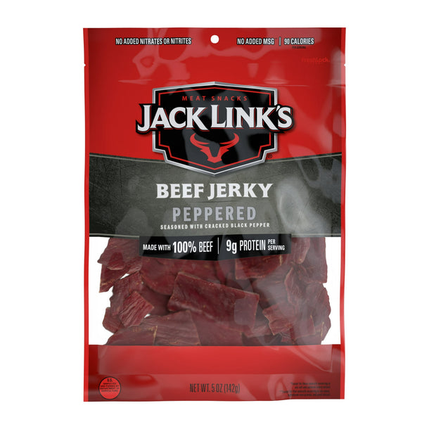 Jack Link’s Peppered · Carne seca · 9 g · bolsa