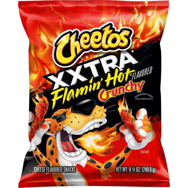 Cheetos XXTRA Flamin' Hot Cheese · Frituras · 241 g · bolsa