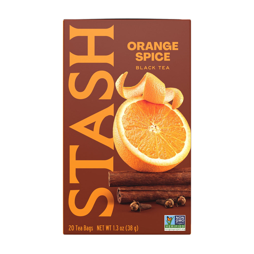 Stash Tea Orange Spice Black Tea · Té · 20 pzas