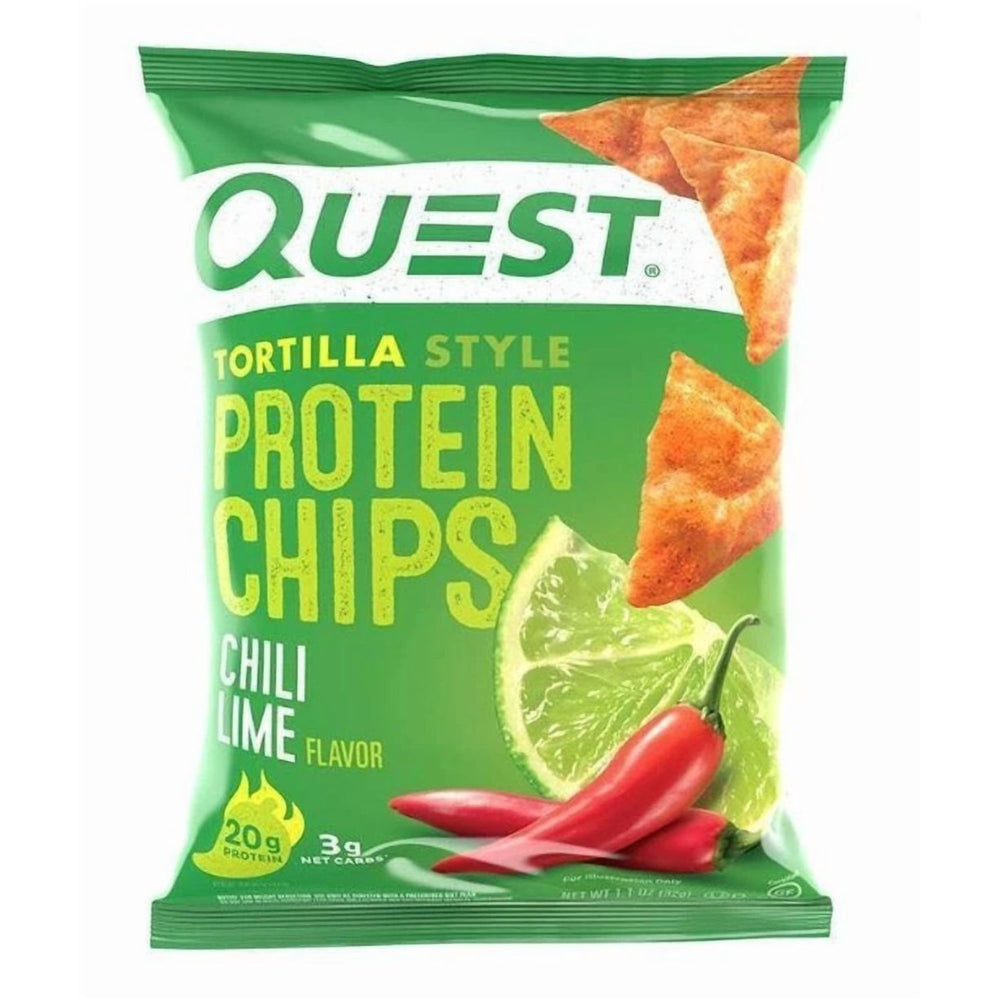 Quest Protein Chips Chili Lime · Totopos · 31 g