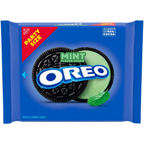 OREO Mint Creme Chocolate · Galletas · 707 g · tamaño fiesta