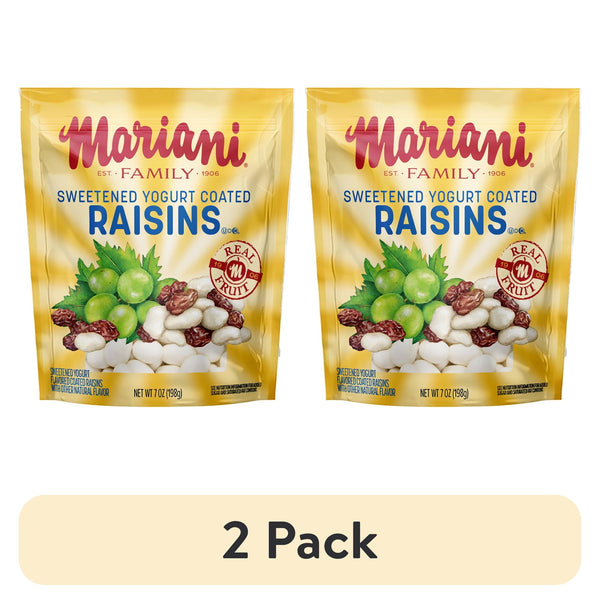Mariani Dried Fruit Vanilla Yogurt Covered Raisins · Fruta seca · 2 pack de 198 g