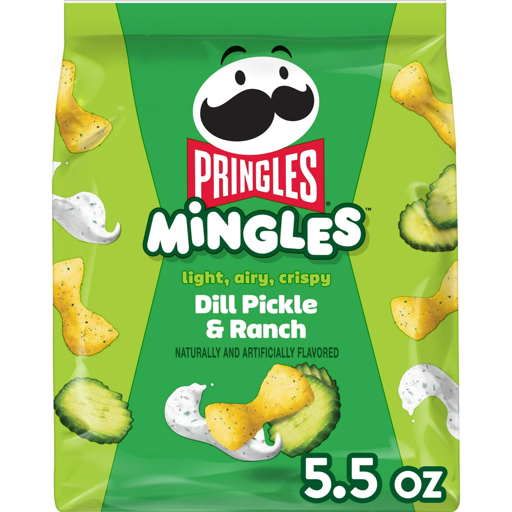 Pringles Mingles Dill Pickle and Ranch Salty · Papas · 156 g