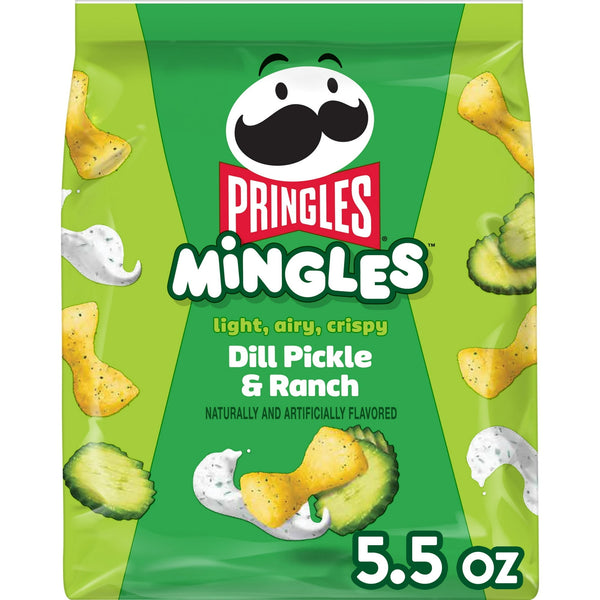 Pringles Mingles Dill Pickle and Ranch Salty · Papas · 156 g