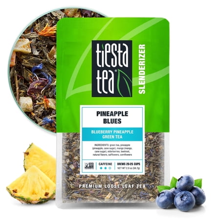 Tiesta Tea Pineapple Blues Slenderizer Blueberry · Té