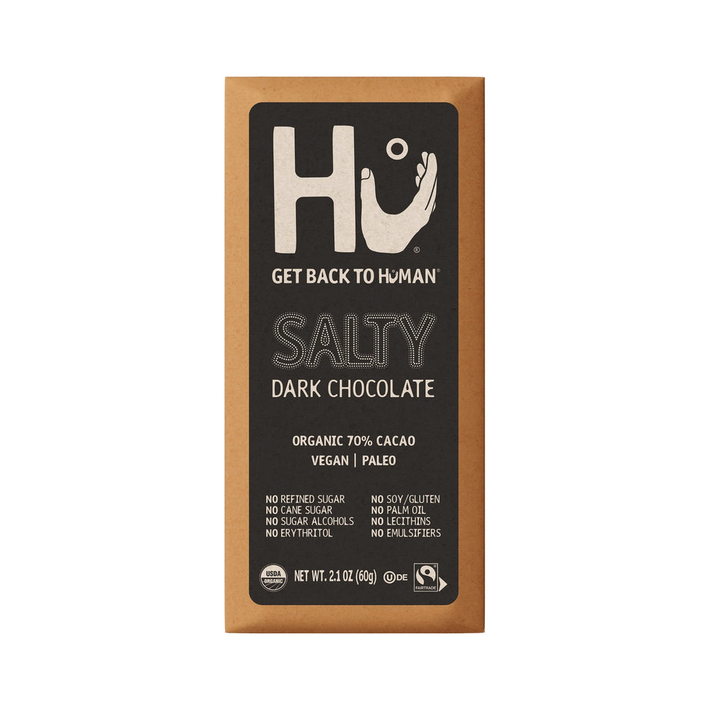 Hu Salty Dark Chocolate Bar · Caramelos · 60 g