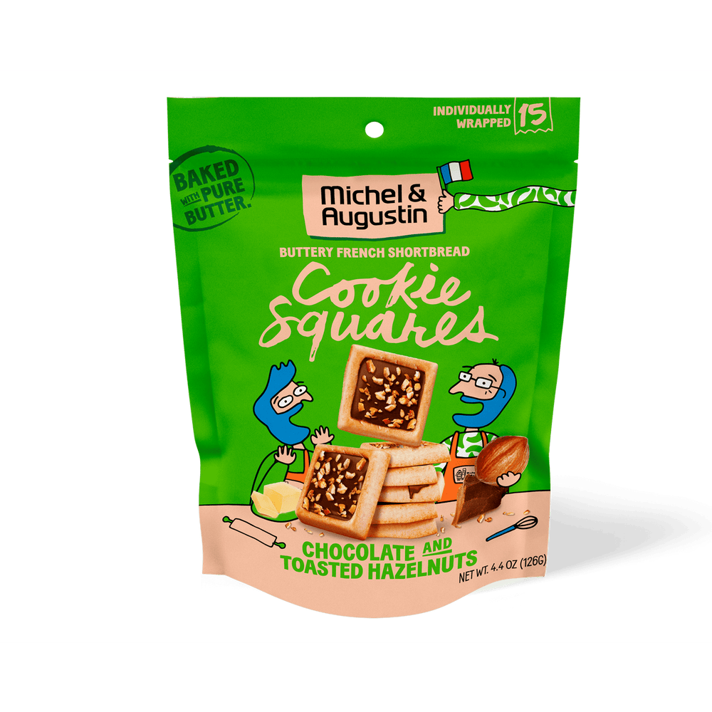 Michel & Augustin Hazelnut Cookie Squares · Galletas