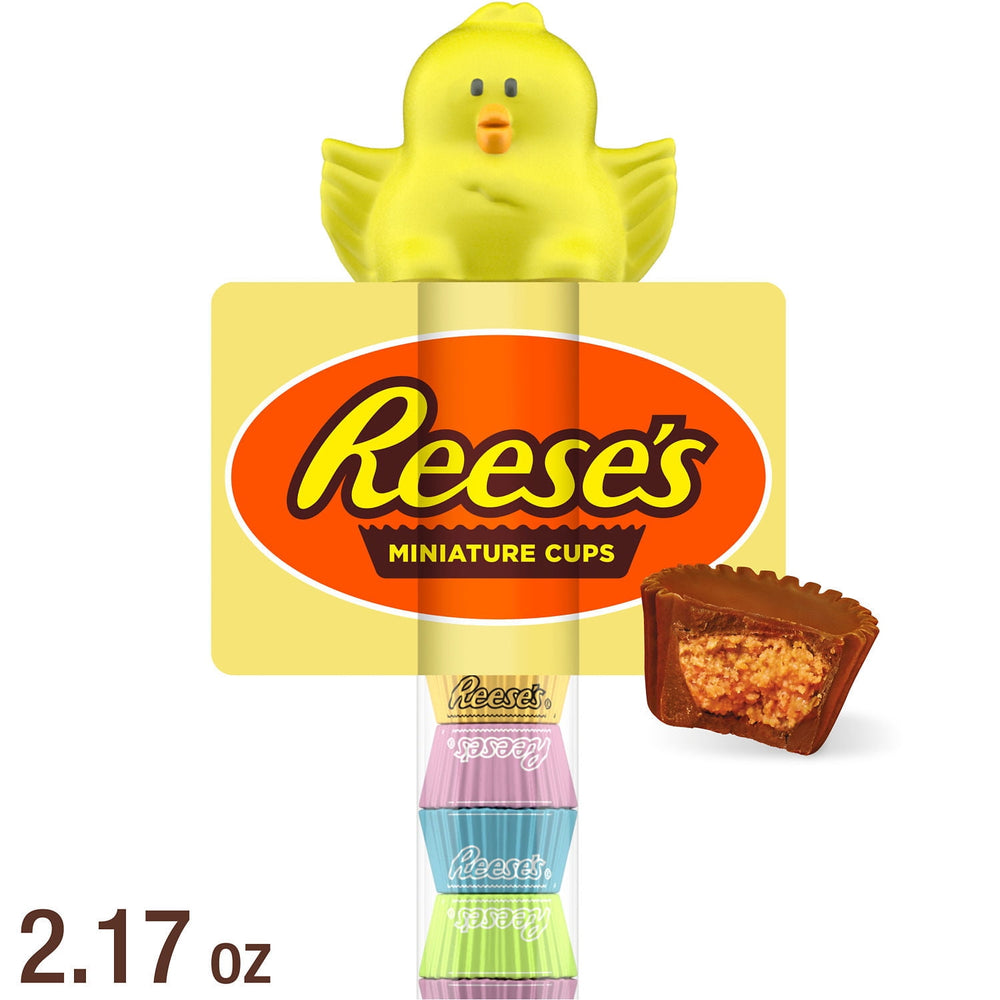Reese's Miniatures Milk Chocolate Peanut Butter Cups · Caramelos · 62 g · vasos