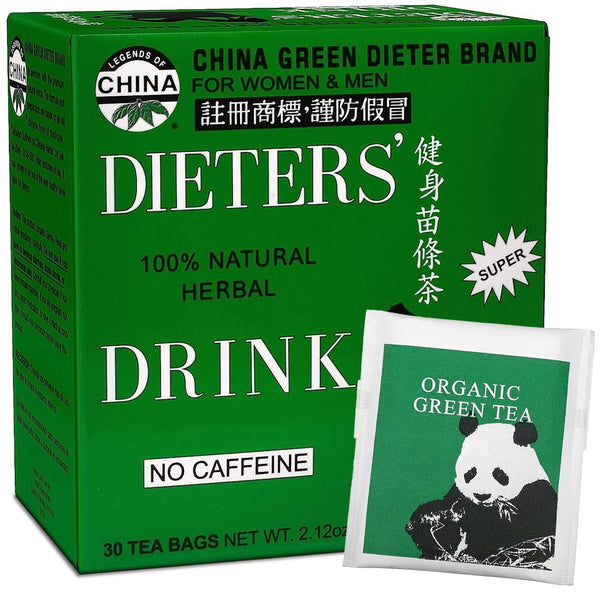 Uncle Lee's Tea Body Slim Dieter Tea Chinese Herbal Tea Caffeine Free Diet · Té · caja