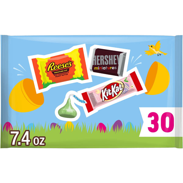 Hershey`s Kit Kat® and Reese`s Assorted Chocolate · Caramelos · 30 pzas · 210 g
