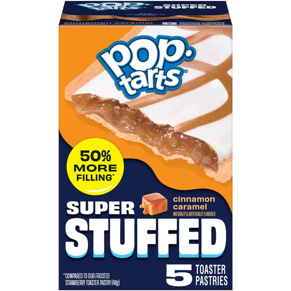 Pop-Tarts Super Stuffed Cinnamon Caramel · Pastelitos · 5 pzas de 309 g