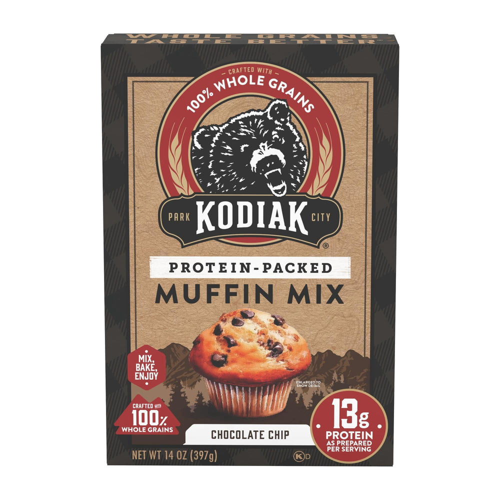 Kodiak Protein Chocolate Chip · Harina para muffins · 397 g · caja