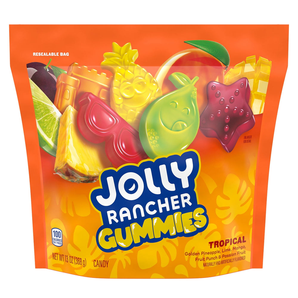 Jolly Rancher Tropical Fruit · Gomitas · 369 g · bolsa