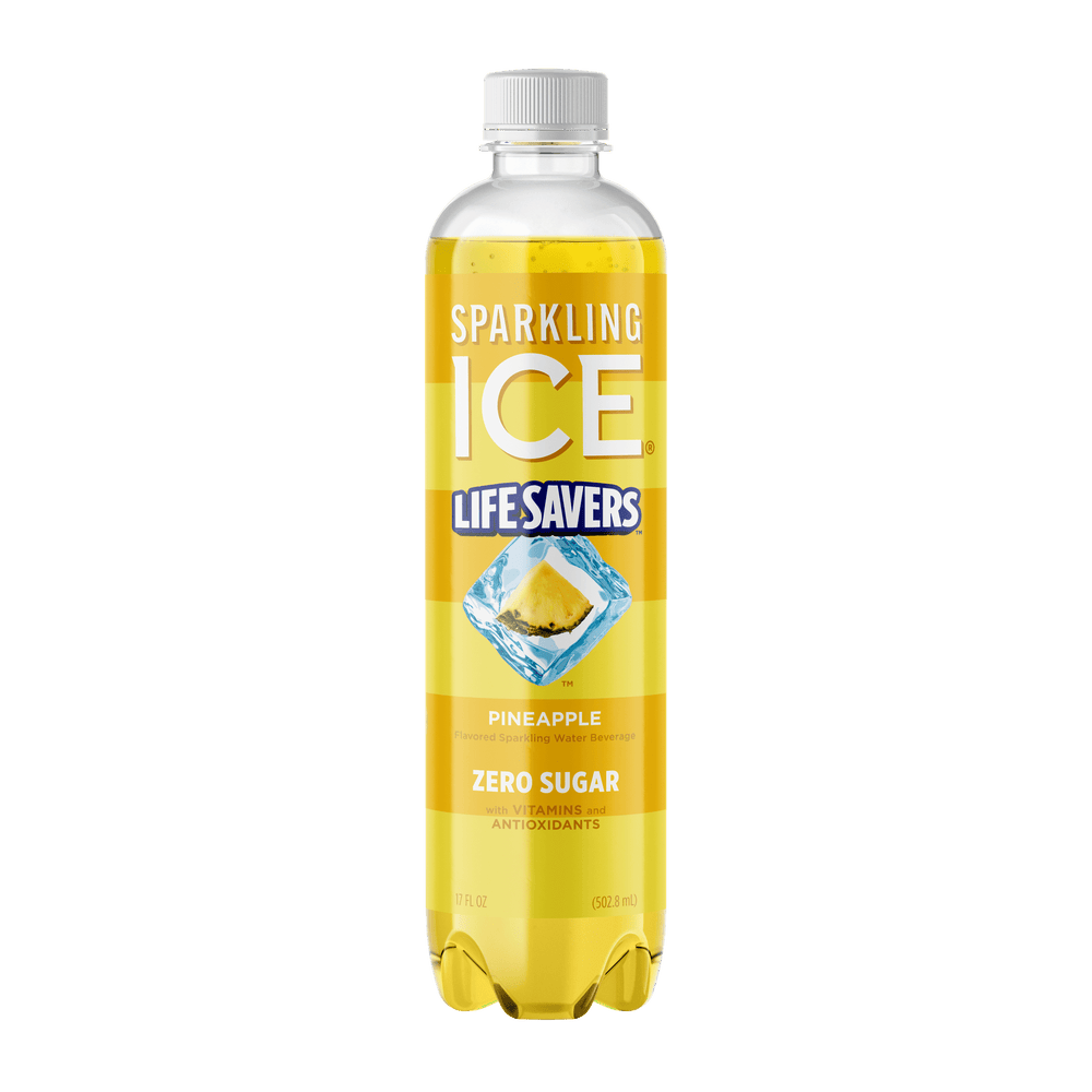 Sparkling Ice® Life Savers Pineapple Zero Sugar · Bebida · 482 g · botella