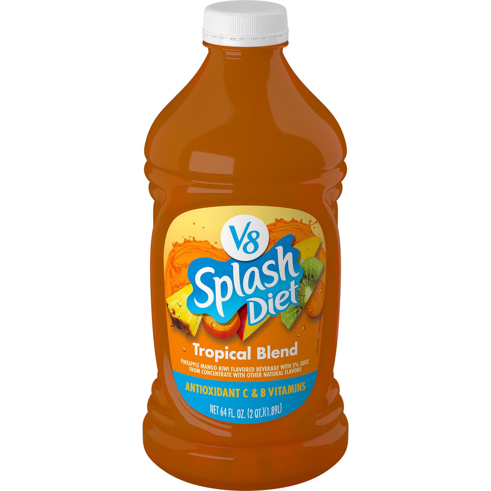 V8 Splash Diet Tropical Blend · Bebida de frutas · 1893 ml