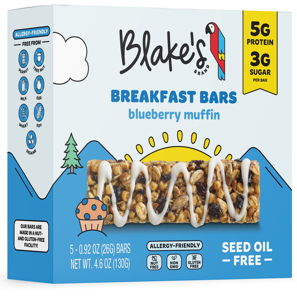 Blake's Blueberry Muffin Breakfast + Protein · Pastelitos · 5 pzas de 130 g