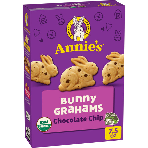 Annie's Organic Bunny Grahams Chocolate Chip · Caramelos · 213 g