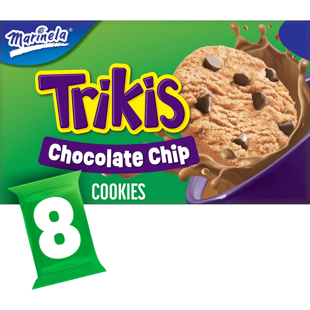 Marinela Trikis Chocolate Chip · Galletas · 400 g · caja