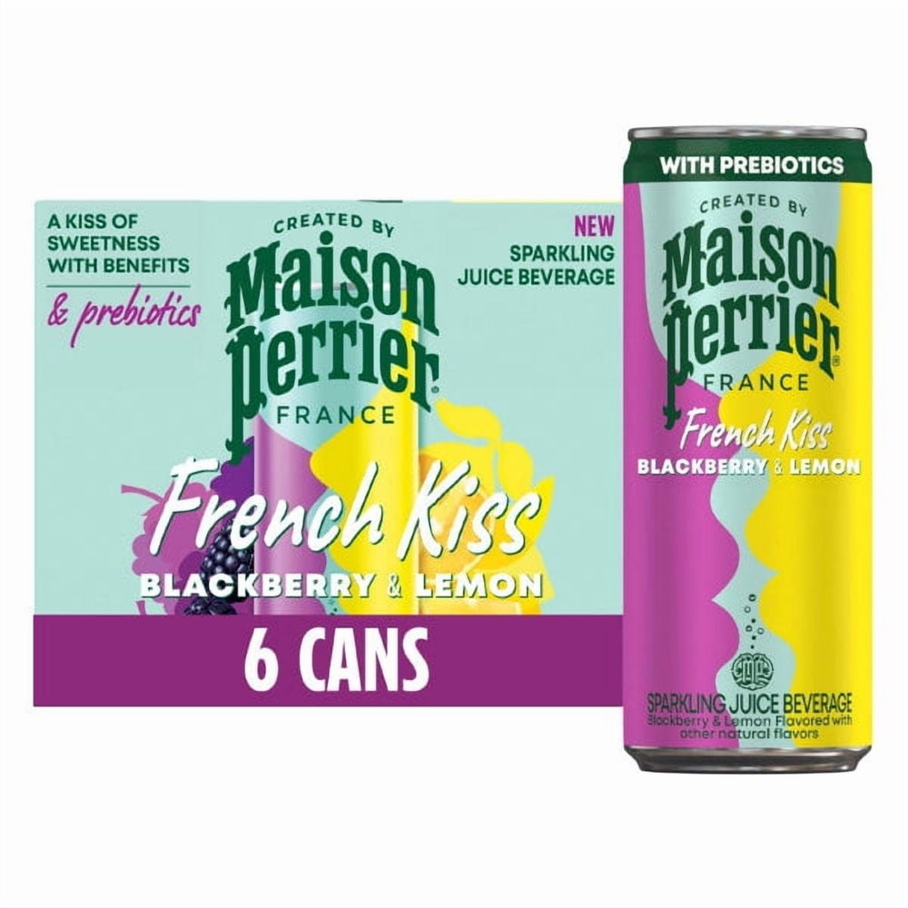 Maison Perrier French Kiss Sparkling Juice Beverage · Bebida · 6 pack · 1.98 L