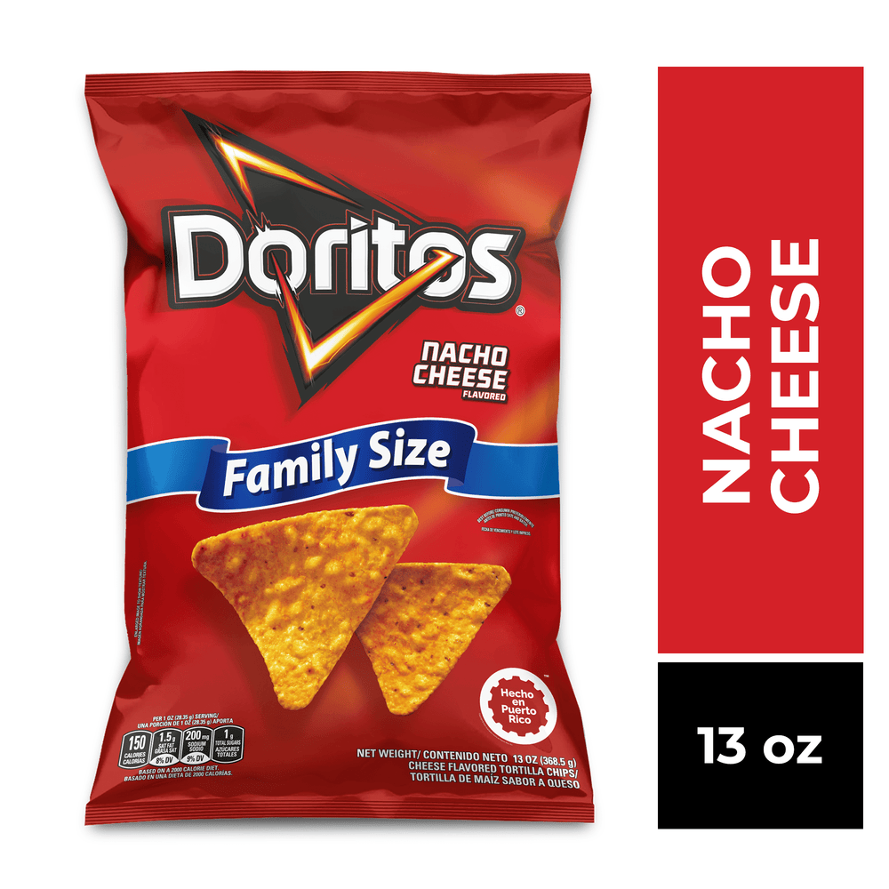 Doritos Nacho Cheese · Totopos · 369 g