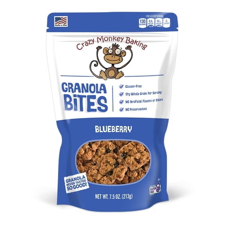 Crazy Monkey Blueberry · Granola · 213 g