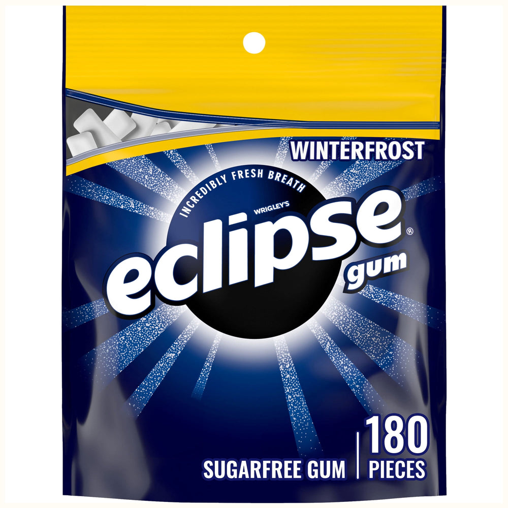 Eclipse Winterfrost sin azúcar · Chicles y mentas · 180 pzas