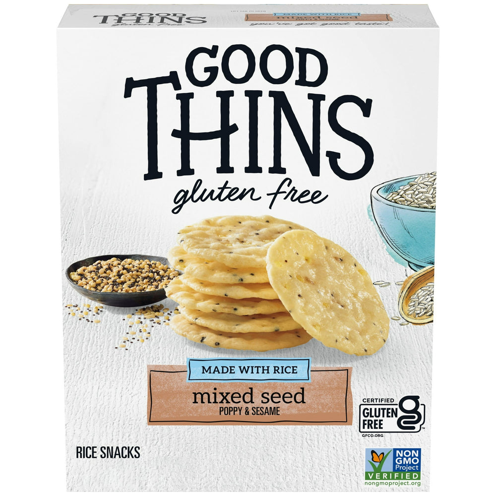 GOOD THINS Mixed Seed Rice sin gluten · Galletas saladas · 99 g
