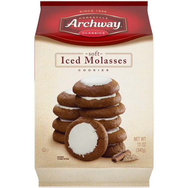Archway Classic Soft Iced Molasses · Galletas · 340 g